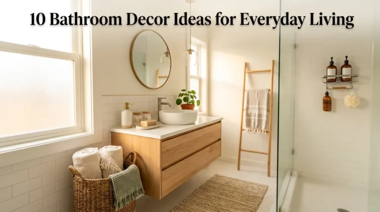 10 Bathroom Decor Ideas for Everyday Living