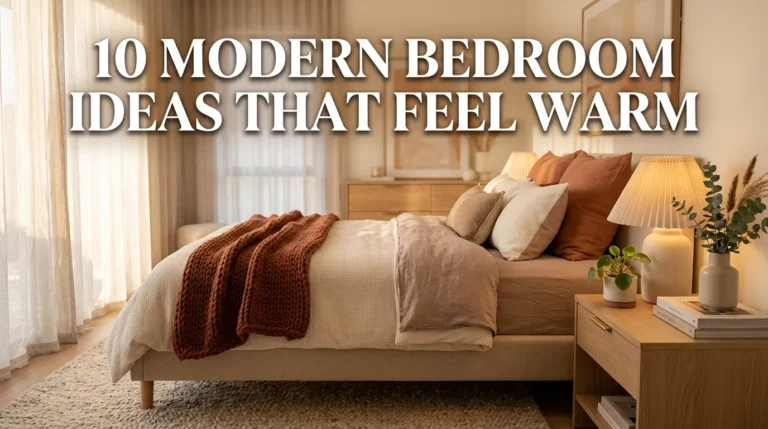 10 Modern Bedroom Ideas That Feel Warm
