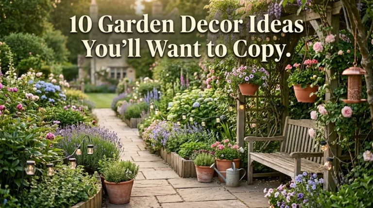 10 Garden Decor Ideas You'll Want to Copy