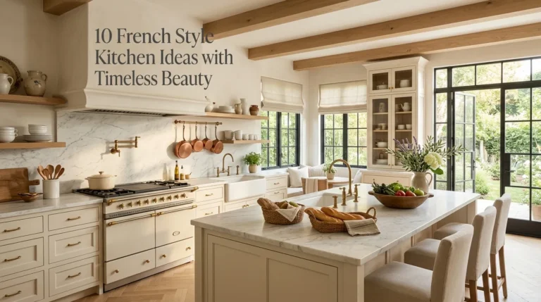 10 French Style Kitchen Ideas with Timeless Beauty
