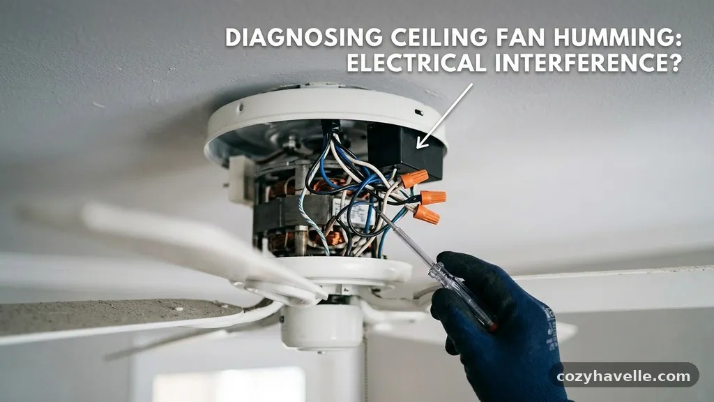 Electrical Interference and Wiring - Why Is Your Ceiling Fan Motor Making a Loud Humming or Buzzing Noise?