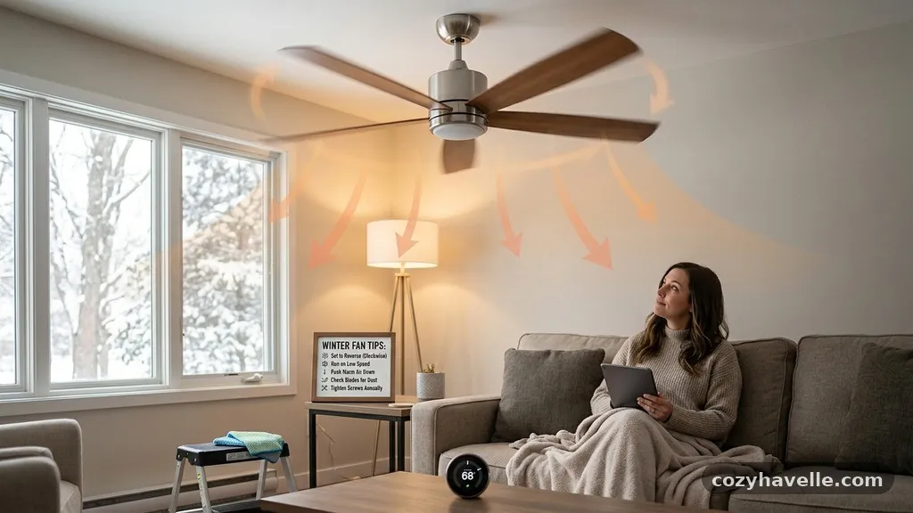 Safety and Maintenance Considerations - Does Running a Ceiling Fan in Winter Actually Lower Heating Bills?